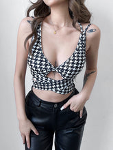 Chaleco con estampado de pájaros